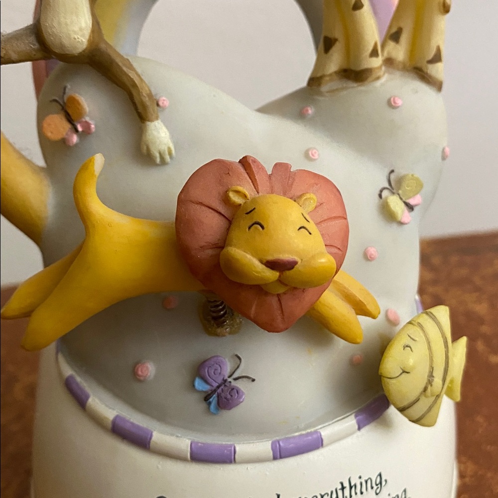 Musical Box God Created Everything Baptism 
Roman 7” Christian Nursery Decor - Picture 5 of 11